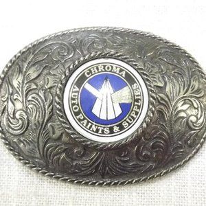 Chroma Auto Paints and Supplies Belt Buckle